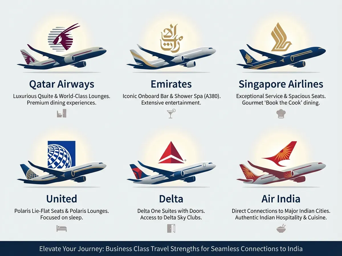 airline shortlist what each does best