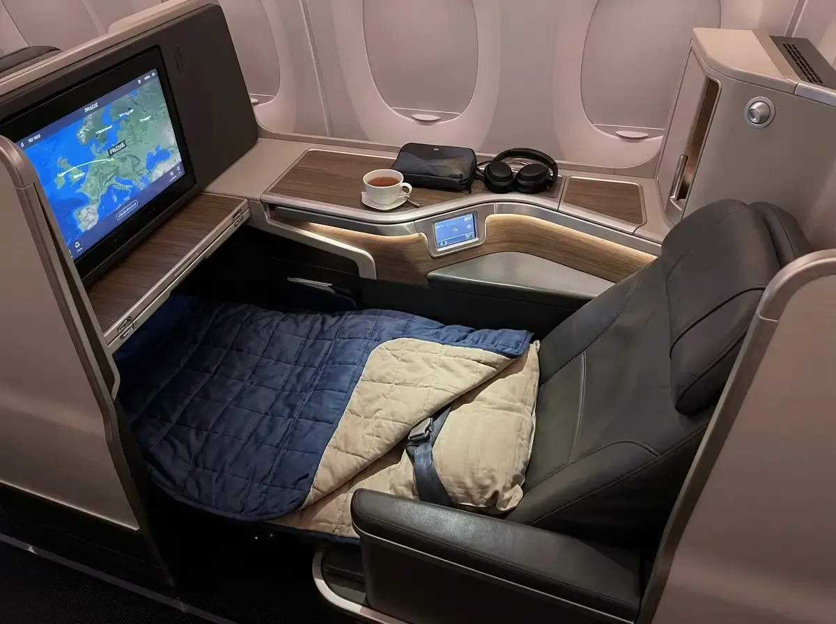 airlines and business class products you will actually feel