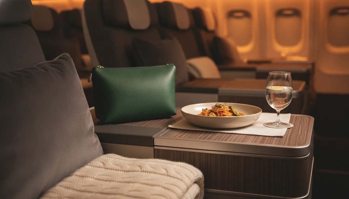 Best premium economy airlines service details showing long-haul comfort and amenities