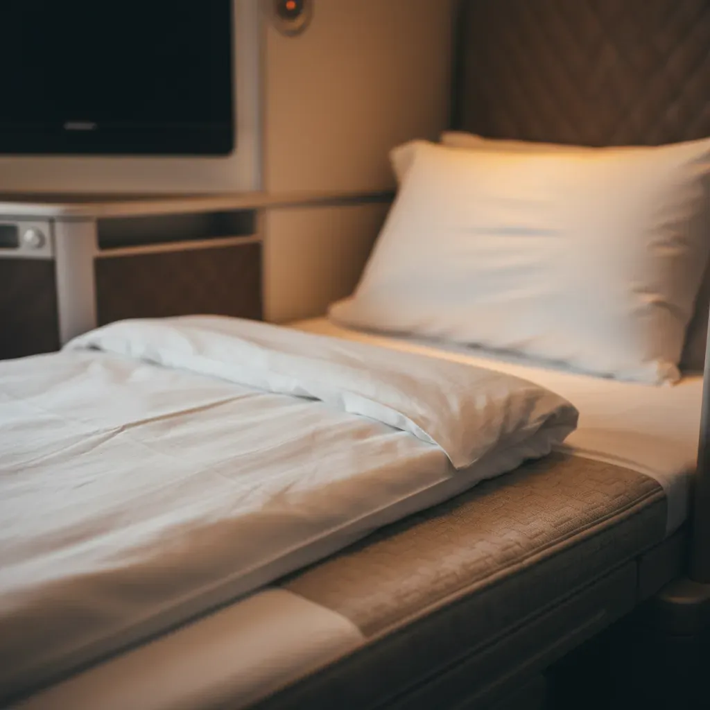 Business class flight comparison by airline showing different premium cabin seat designs