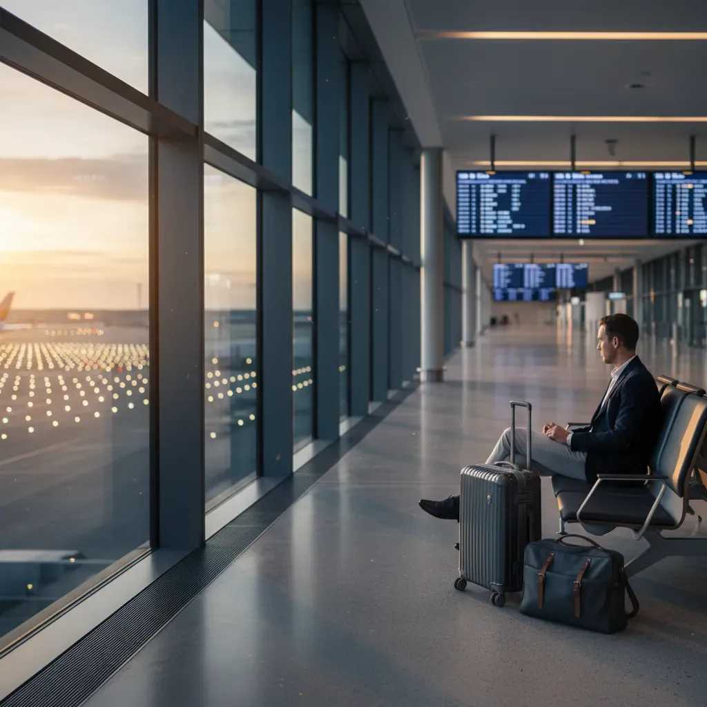 Business class flight comparison highlighting premium connections and stopover experience