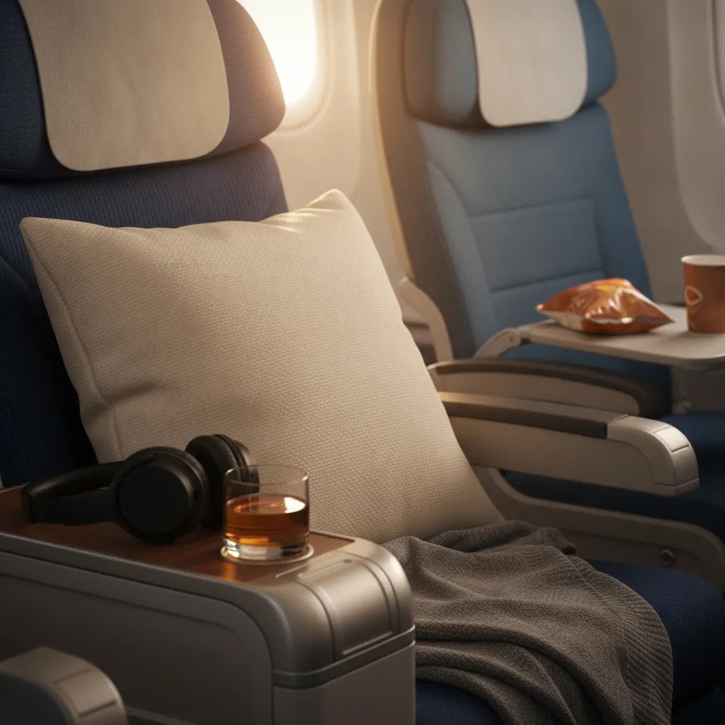 Business class flight deals to Rome with premium cabin detail comparison