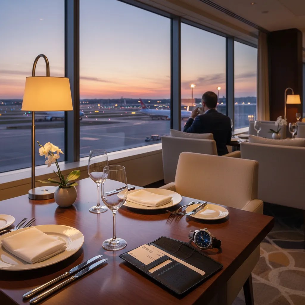 Business class flights to Turkey lounge experience highlighting timing, comfort, and premium value