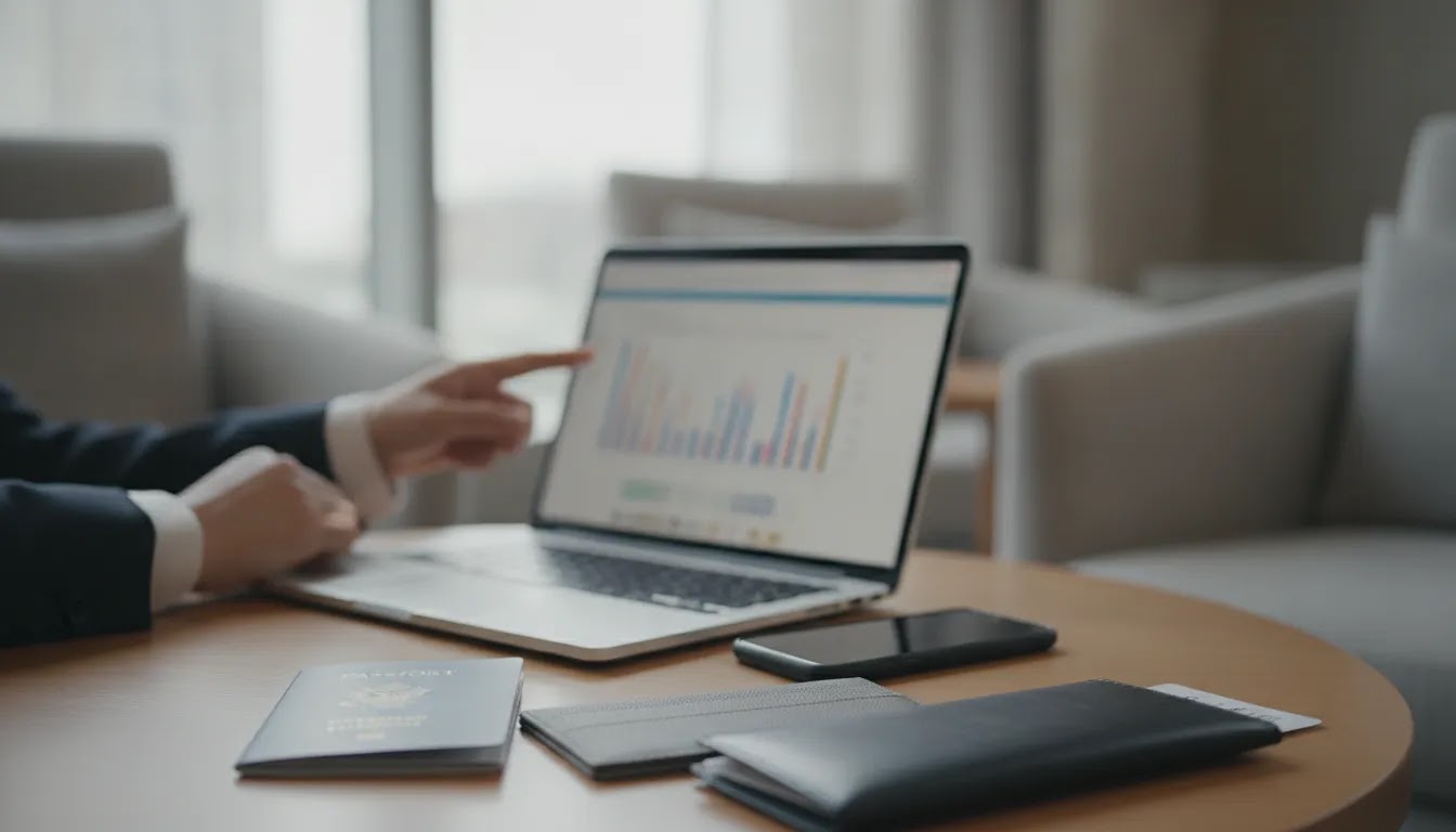 Business class ticket consolidator booking consultation with premium travel planning tools