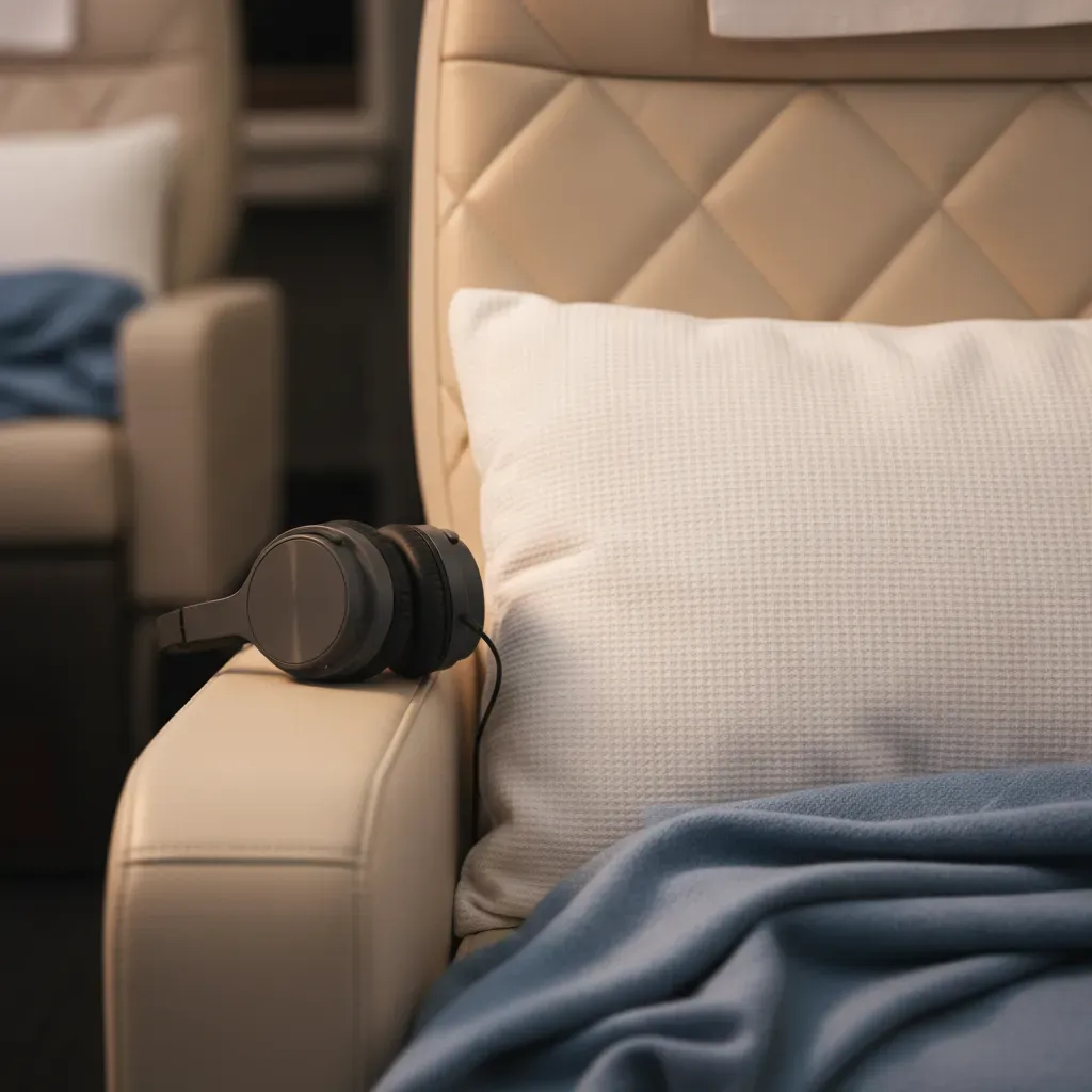Business class to Fiji with lie-flat seating, premium dining, and a refined long-haul cabin experience
