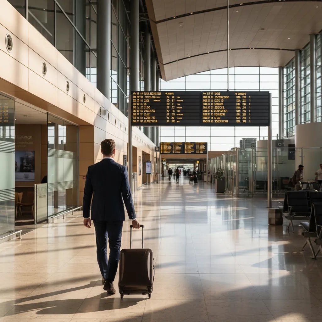 Business class flights to Morocco routing options through premium international airport hubs