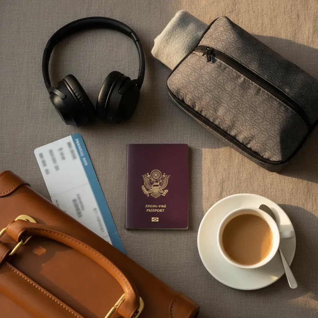 Cathay Pacific business class seat and bed layout review image with reverse herringbone suite for Hong Kong flights