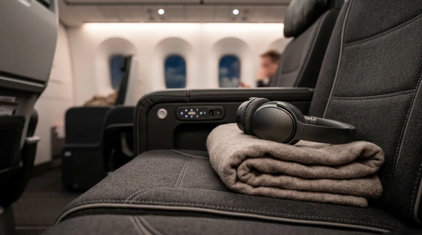 Delta first class cost comparison showing a spacious domestic premium seat detail