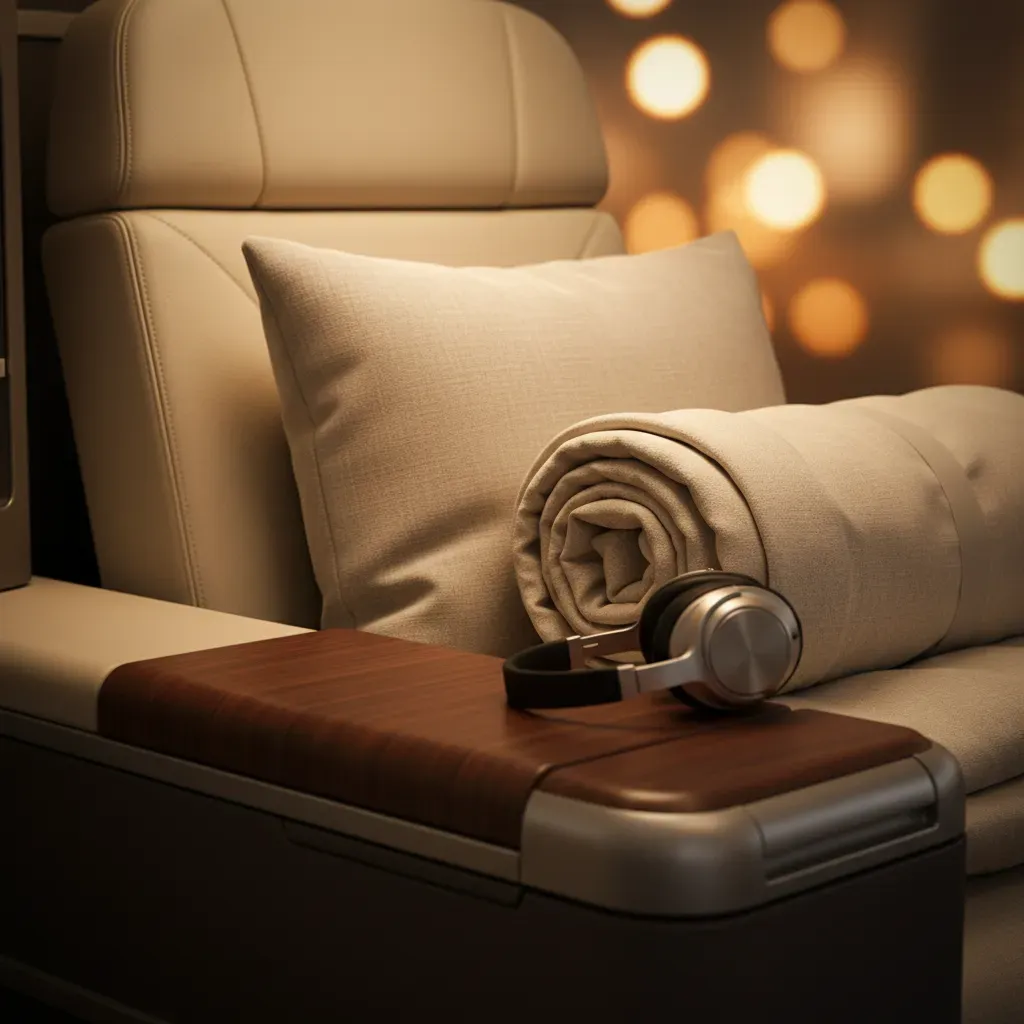 first class flights to New York showing luxury cabin suite differences
