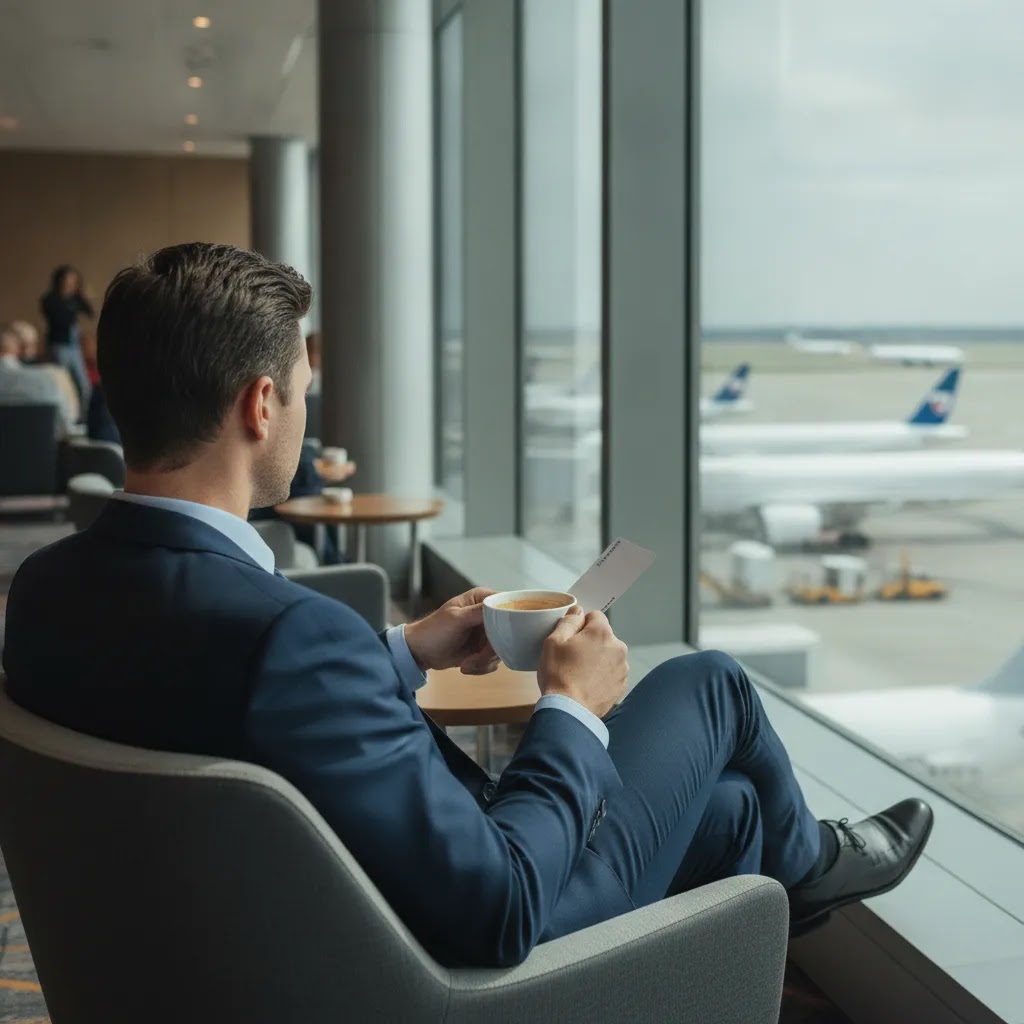 Do you tip first class flight attendants thoughtful traveler in premium airport lounge
