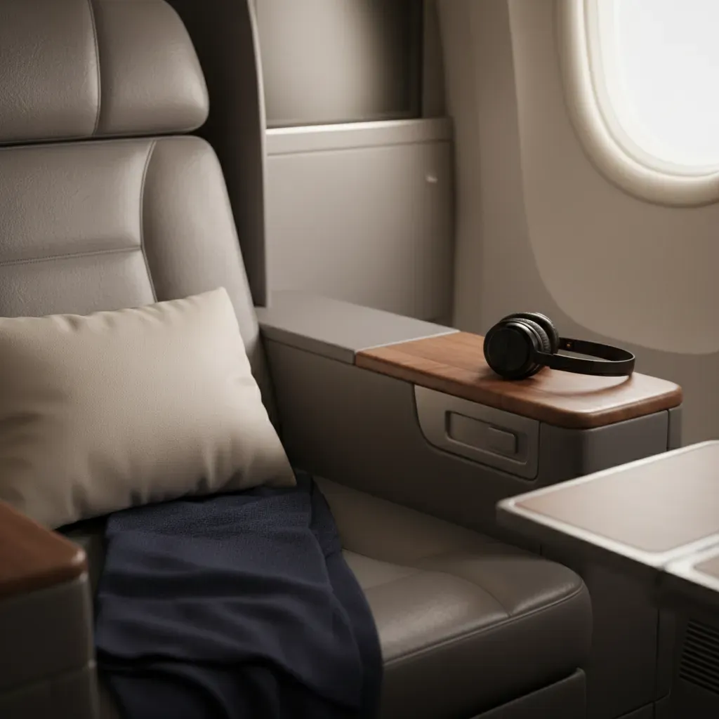 How to upgrade to first class American Airlines with booking review and premium travel planning scene