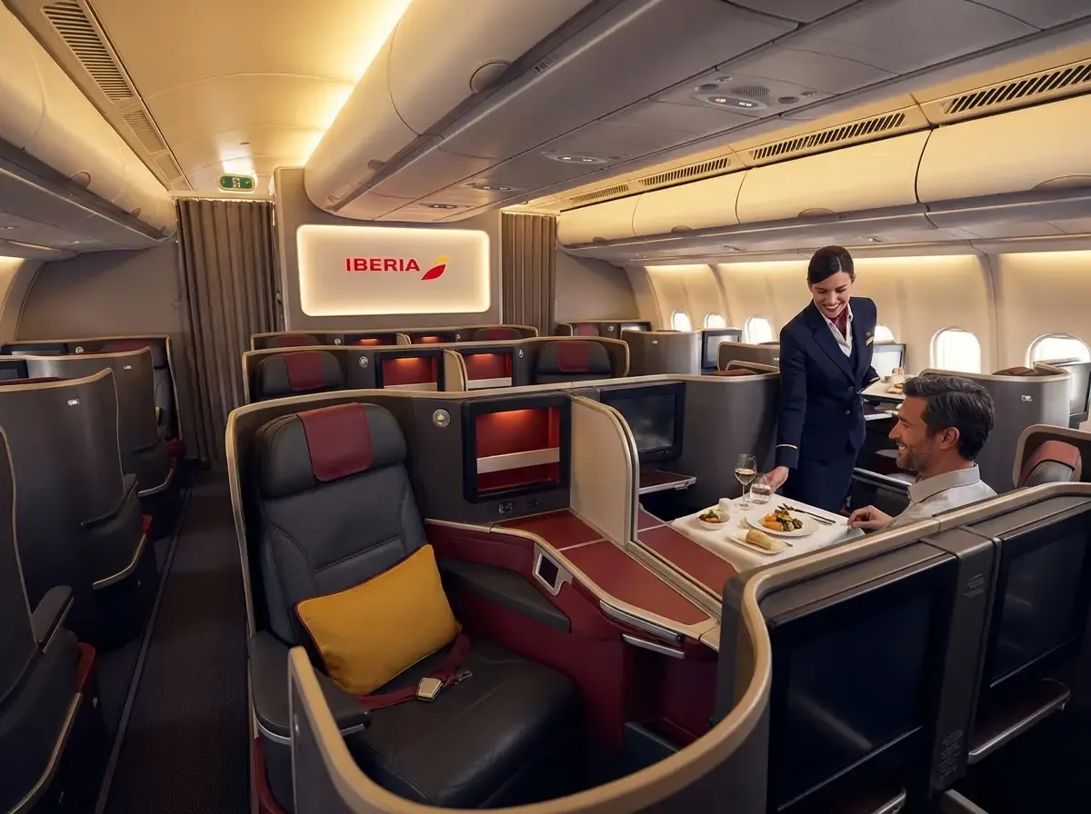 is there iberia first class