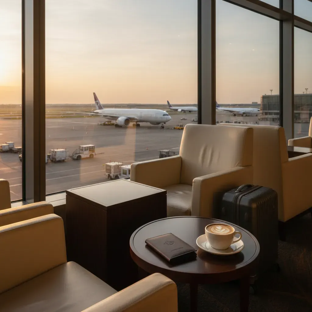Luxury lounge for business class tickets to Pakistan on long-haul one-stop routes