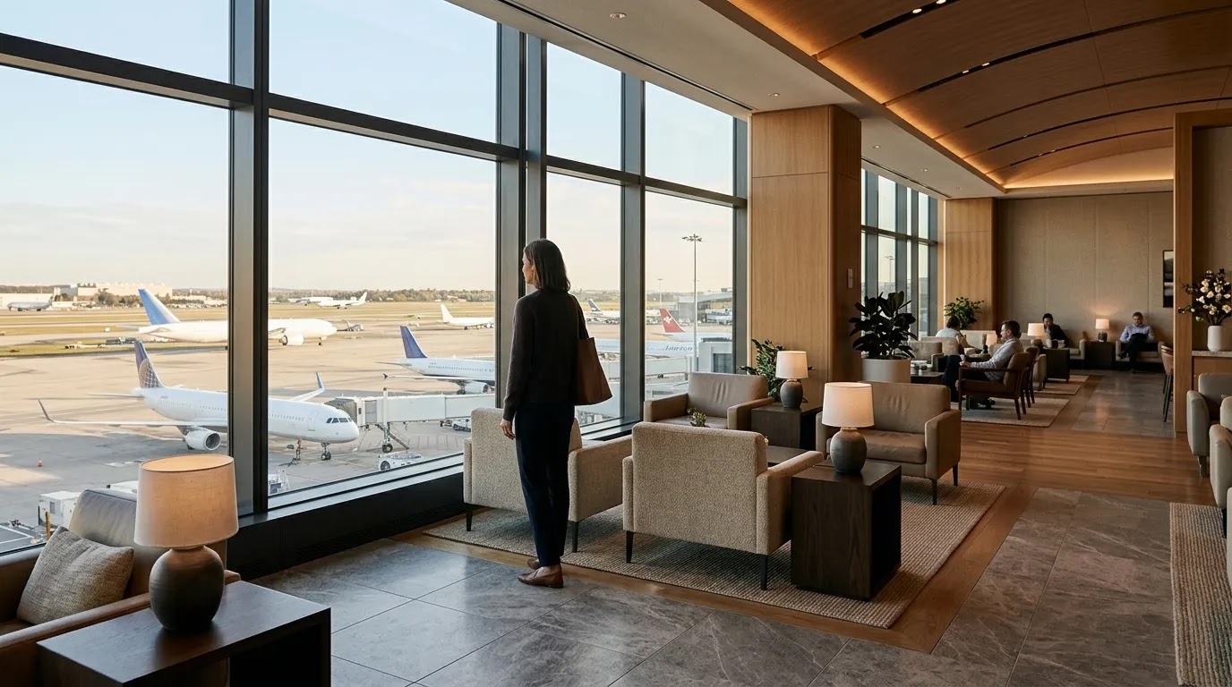 Premium airport lounge access comparison for delta first vs delta one travelers