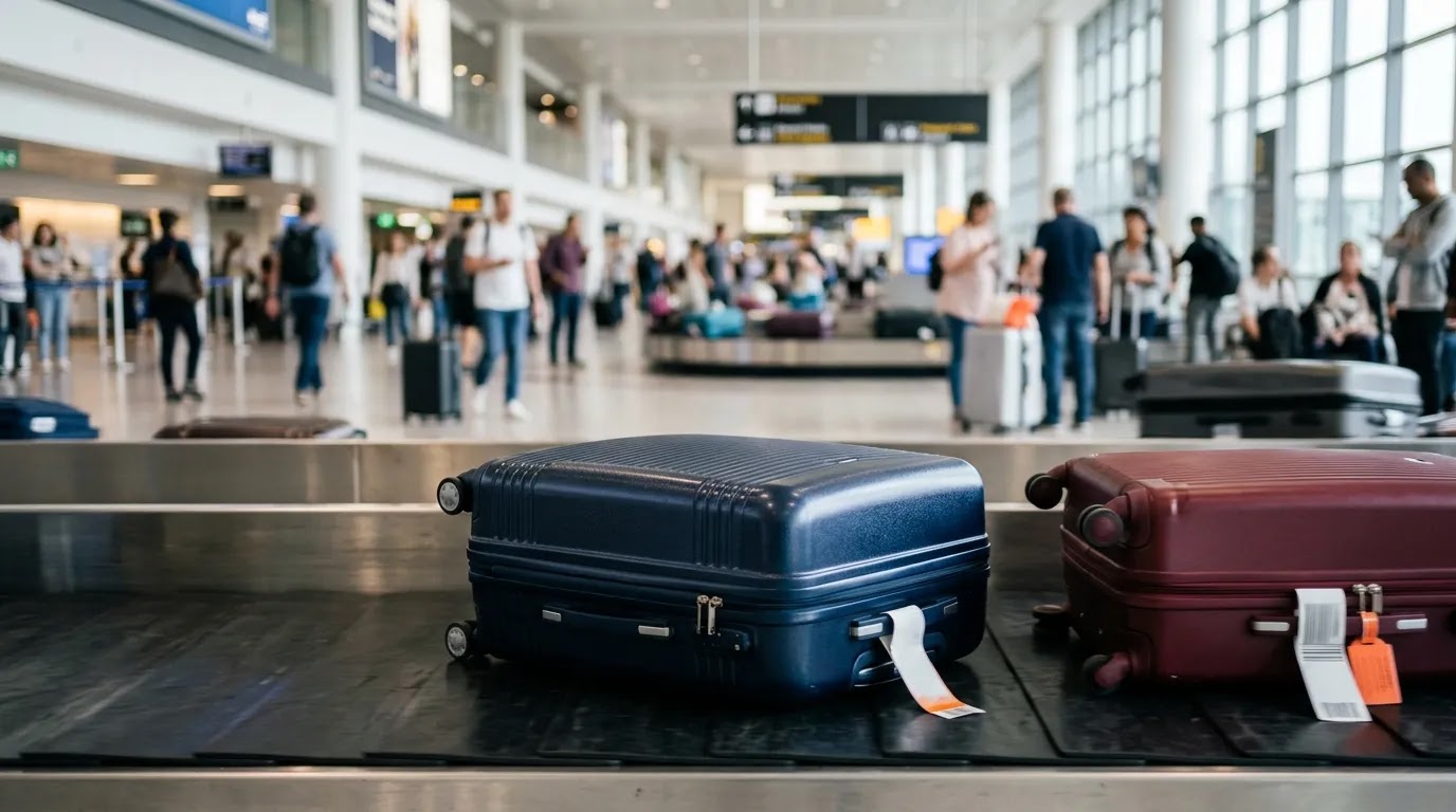 Delta First Class benefits for checked baggage and priority luggage handling at airport arrival