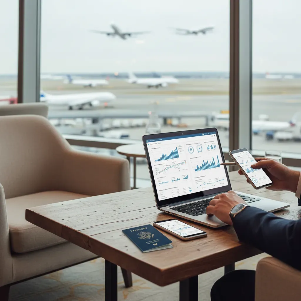 How to get cheap business class to Europe with a premium airport lounge booking and planning scene