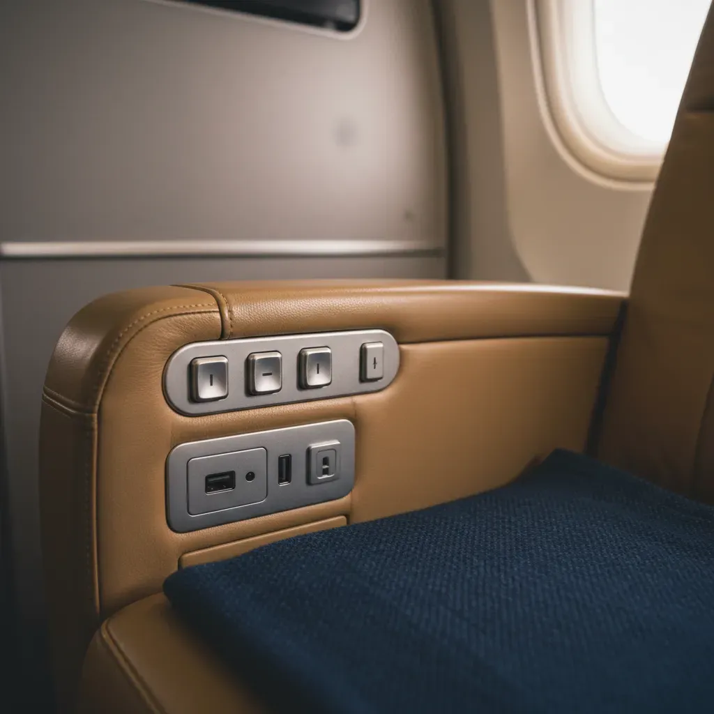 United first class review image comparing domestic premium seating comfort and cabin experience