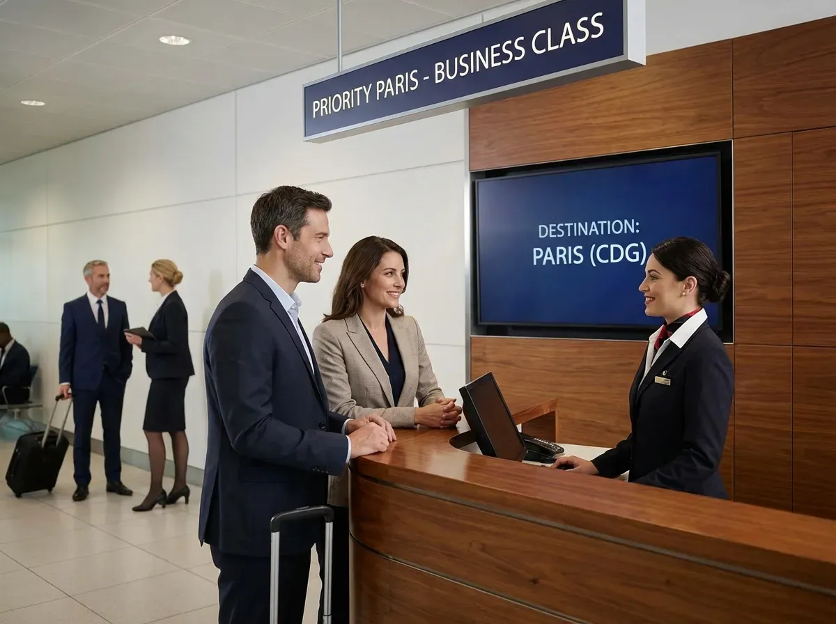 what to expect in business class to paris