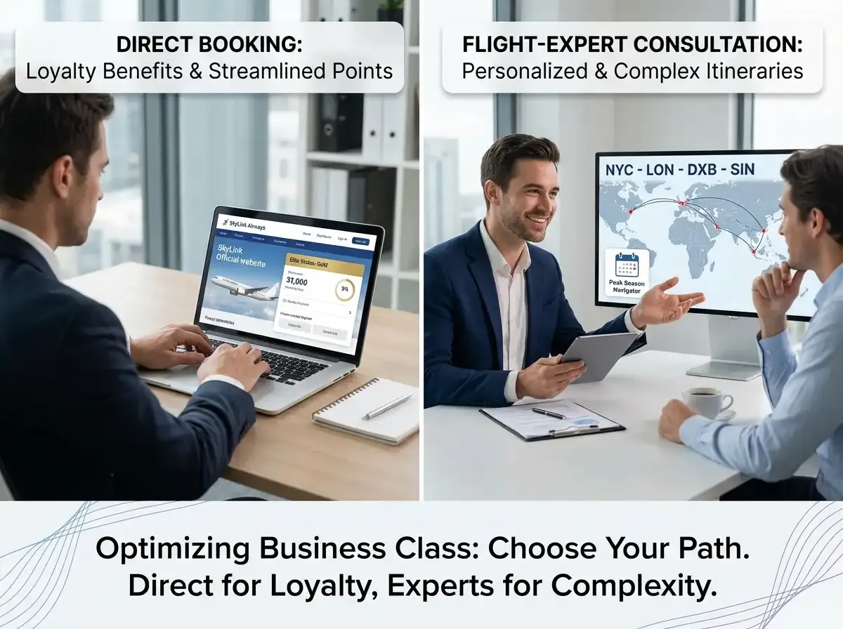 where flights experts fits and when to book direct